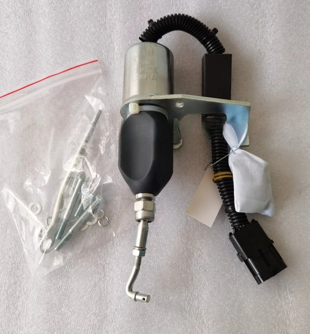 

Engineering Machinery Parts 6BT5.9 Engine Fuel Cut Off Solenoid Valve 5301701