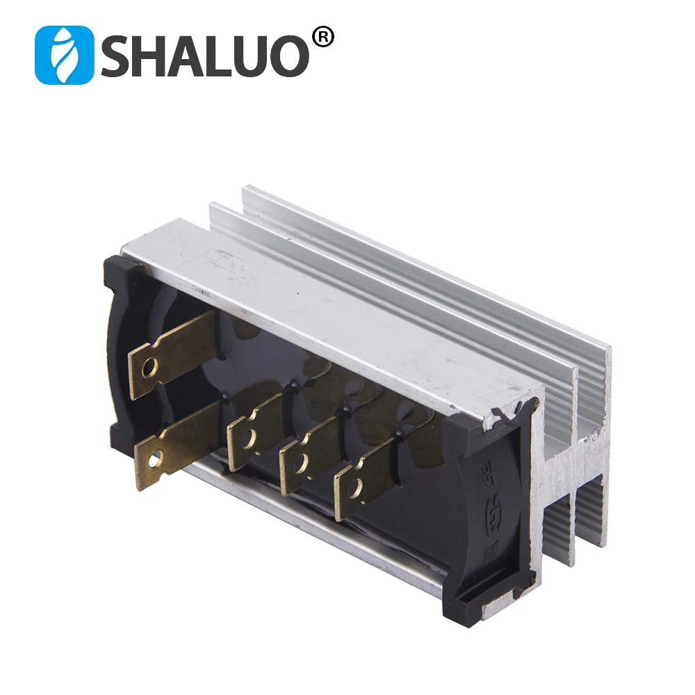 Three phase SQL20A 20amp generator rectifier Aluminum Heatsink Diode Bridge Rectifier kit for generator 20A Iron Pin power diode