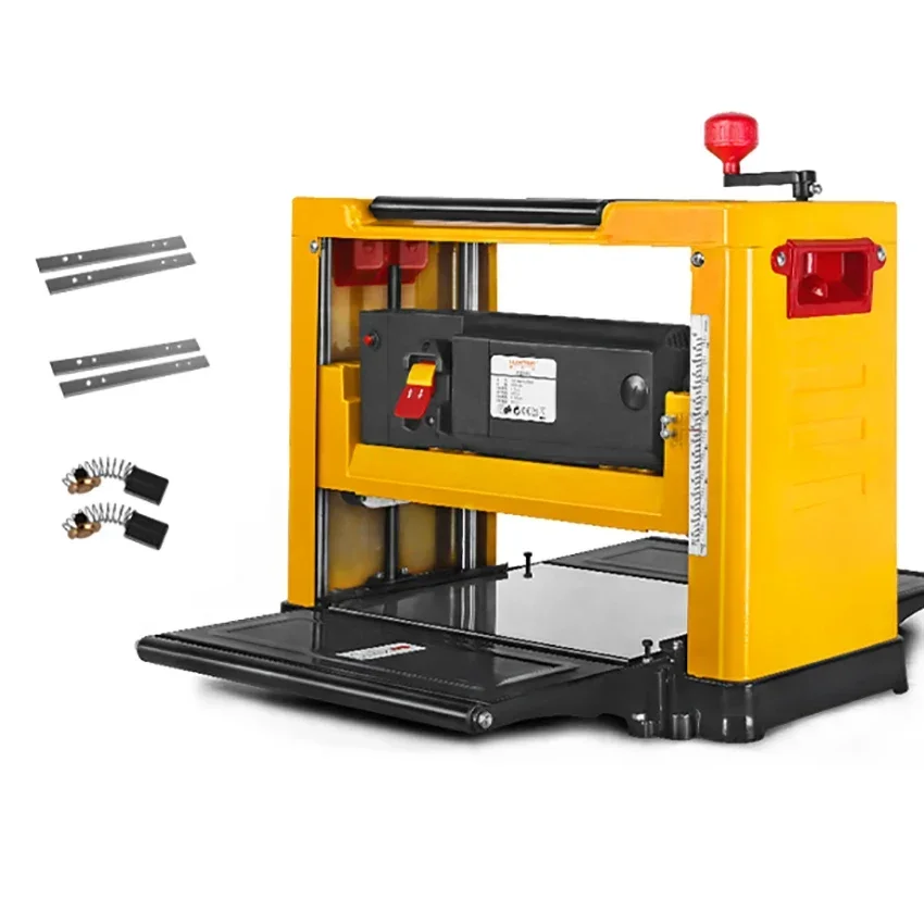 2000w 13 אינץ עץ חשמלי thicknesser pluncter plunction מכונת M1B-LS-3301 שולחן העליון שולחן