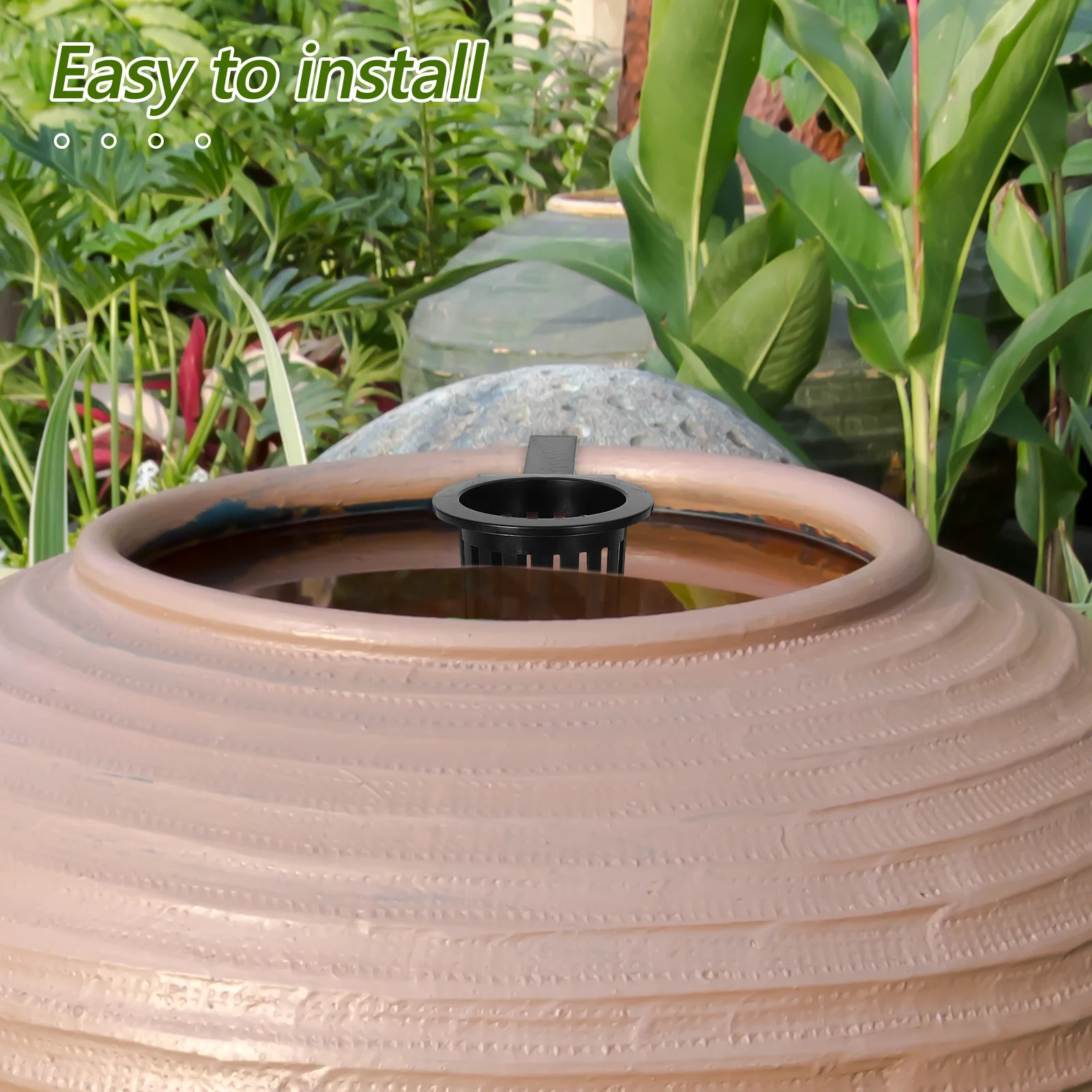 

4pcs Hydroponic Grow Baskets Plastic Slotted Mesh Net Cups For Aquarium Plants Hanging Planters Small Aquatic Plant Holders
