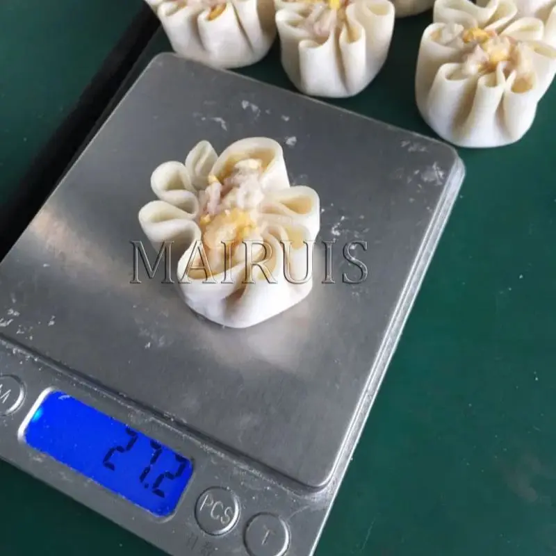 Full Automatic Pork Stuffed Dumpling ​Making Machine Chinese Boiled Wheat Stuffed Machine