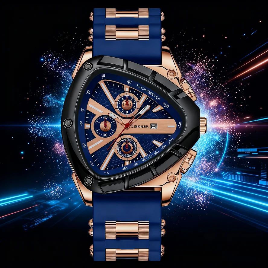 1 PC Latest Fashionable Unisex Silicone Strap Quartz Watch Simple Versatile Stylish Design Men's Wristwatch