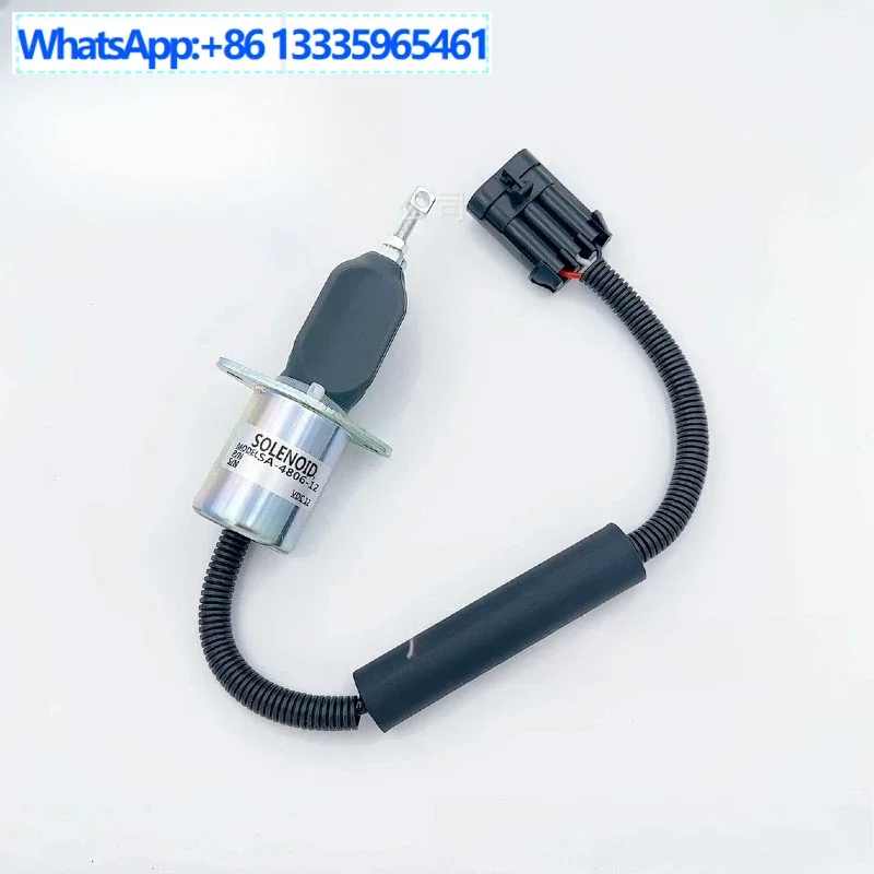 

Diesel engine electronic parts flameout solenoid valve, flameout switch oil cut-off valve SA-4806-12V