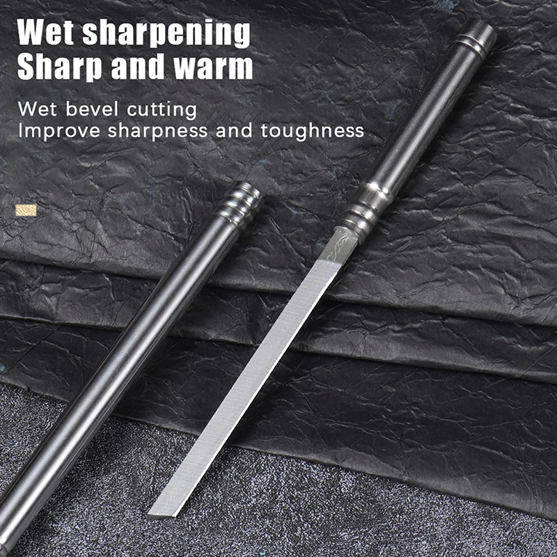 All-Steel Bully Stick Fruit Knife Tea Knife Home Steak Knife Outdoor Camping Tool Knife Steak Knife Camping Tool