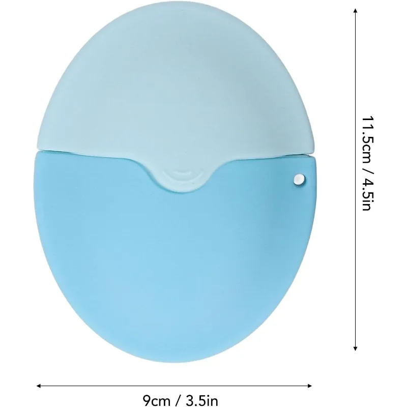 جديد للأطفال والكبار لفة قابلة لإعادة الملء على إسفنجة قابلة للفصل لوشن الشمس (أزرق) أداة توزيع الواقية من الشمس