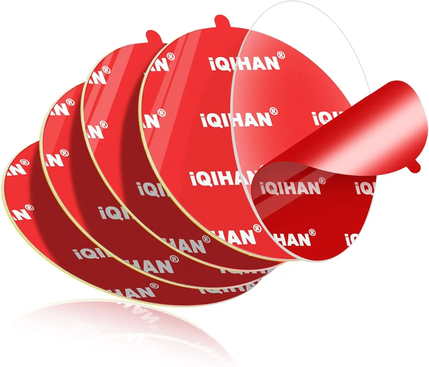 

5 шт. 70 мм двусторонние клейкие подушечки для автомобильного крепления телефона-комплект для замены прочных гелевых лент