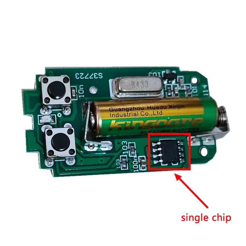 FUPPONT remote control Fubang An Fusheng garage door flap door control motherboard automatic door 433 frequency handle
