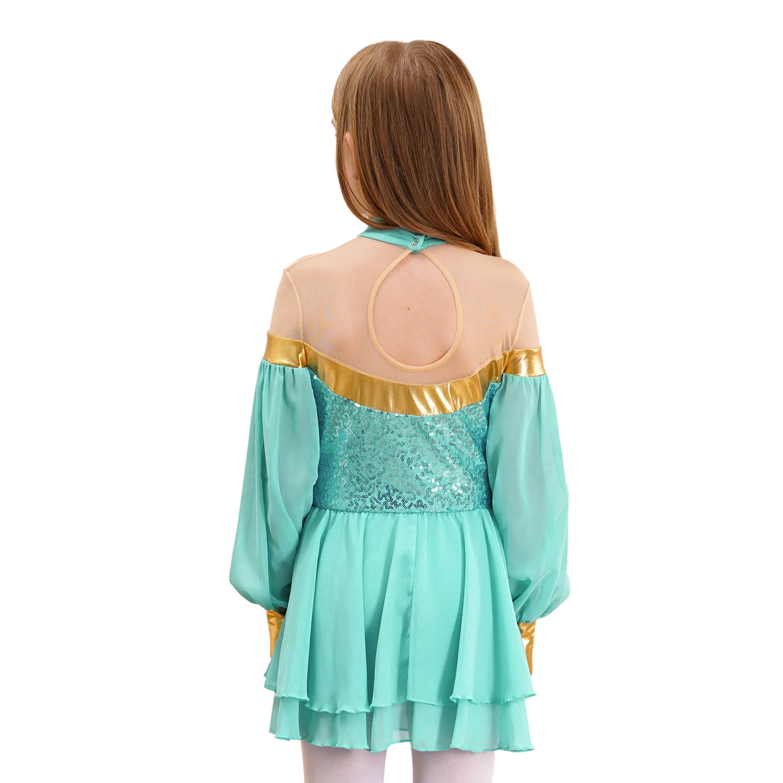 Robe de Princesse Arabe à Paillettes pour Fille, Costume de Cosplay Jasmine pour Halloween, ixde Carnaval, brevdu Ventre, Tenue de Concours pour Enfant