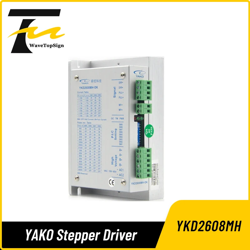 

Boding Yako Stepper Motor Driver Ykd2608mh Dc24-80v 6a