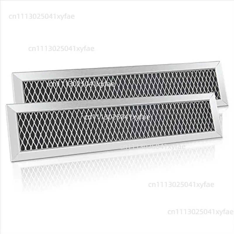4Pcs Microwave Charcoal Recirculation Filter Metal Vent Filter Replacement WB02X11550 5304464577