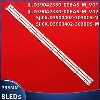 Tira de luces LED para SJ.CX.D3900402-3030CS-M, accesorio para SJ.CX.D3900402-3030DS-M, JL.D39042330-006AS-M_V01, 39LEM-1045/T2C