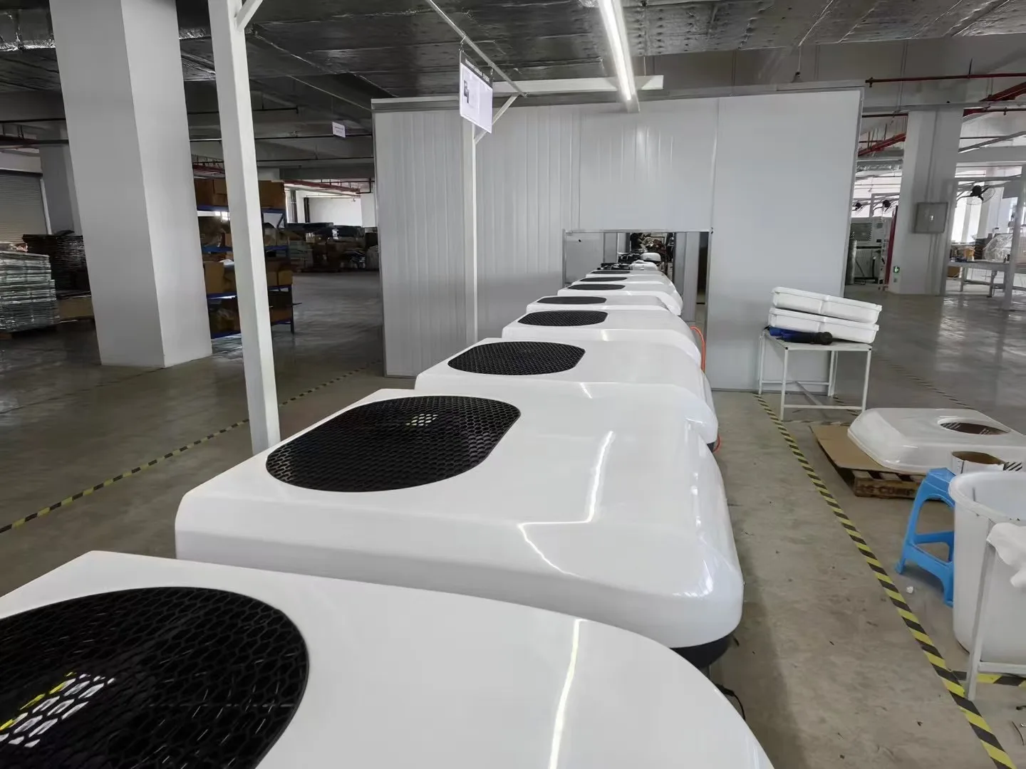 12 فولت/24 فولت/48 فولت الكهربائية التيار المتناوب سقف وقوف السيارات مكيف الهواء برودة لشاحنة RV متنقل قافلة فان 12 فولت على السطح تكييف السيارات #3