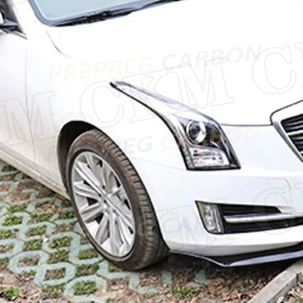 

Carbon Fiber Material for Cadillac ATS 2015-2018 Side Bumper Exterior Modify Accessories Side Skirts Protect Decoration
