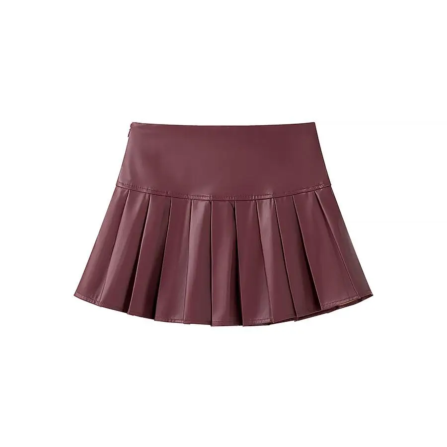 Faionable – ensemble Jaet en cuir pour femmes, coupe cintrée, tissu Polyester, manteau Long Sve ort, Double boutonnage, couleur Pure