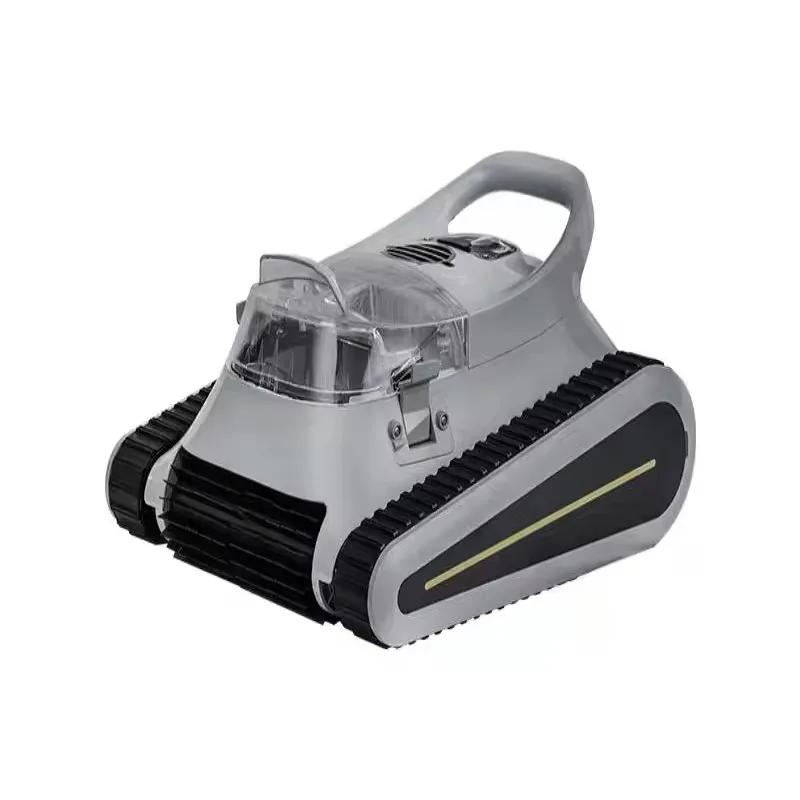 

Automatic Cordless Wall-Climbing Robotic Pool Cleaner Outdoor Swimming Pool Vacuum with Wall-Climbing Feature
