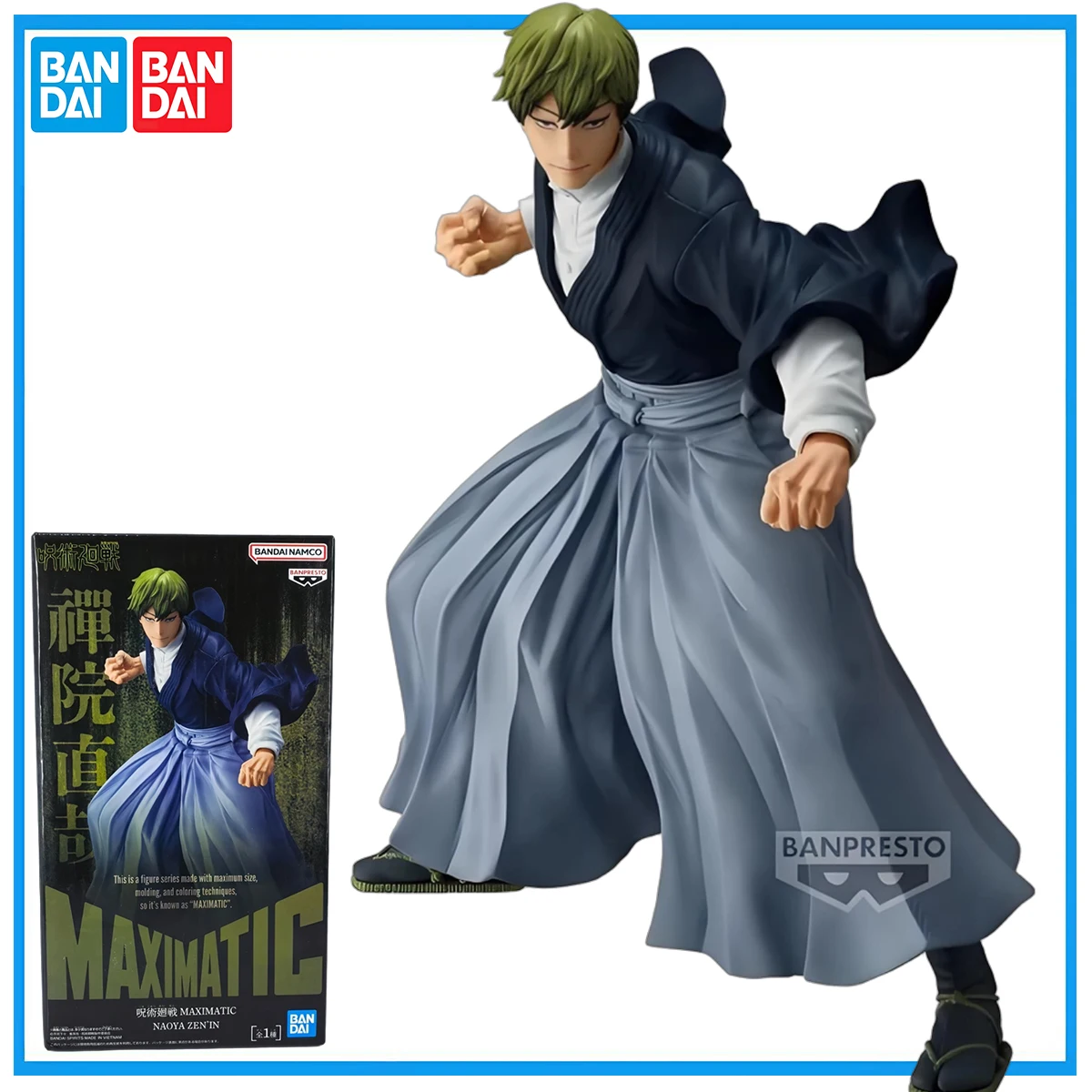 

Bandai Original in Stock Spirits BANPRESTO MAXIMATIC Jujutsu Kaisen Zenin Naoya Shimetsu Kaiyuu Anime Figure Toys Gifts