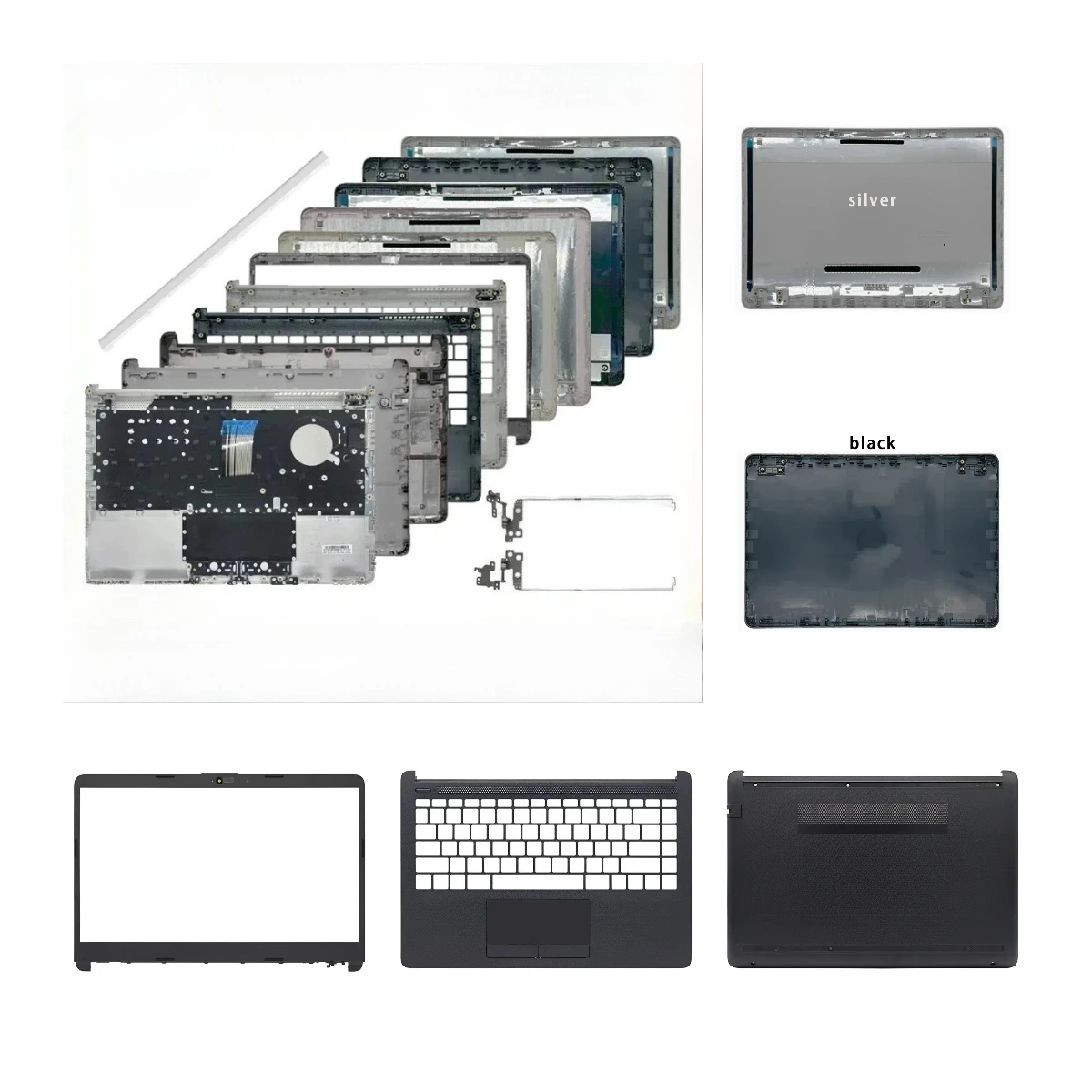 Suitable for 14S-CF CR DK DP TPN-I130 I135 340 G5 laptop LCD screen top cover, screen frame, palm rest bottom shell ABCD Cover