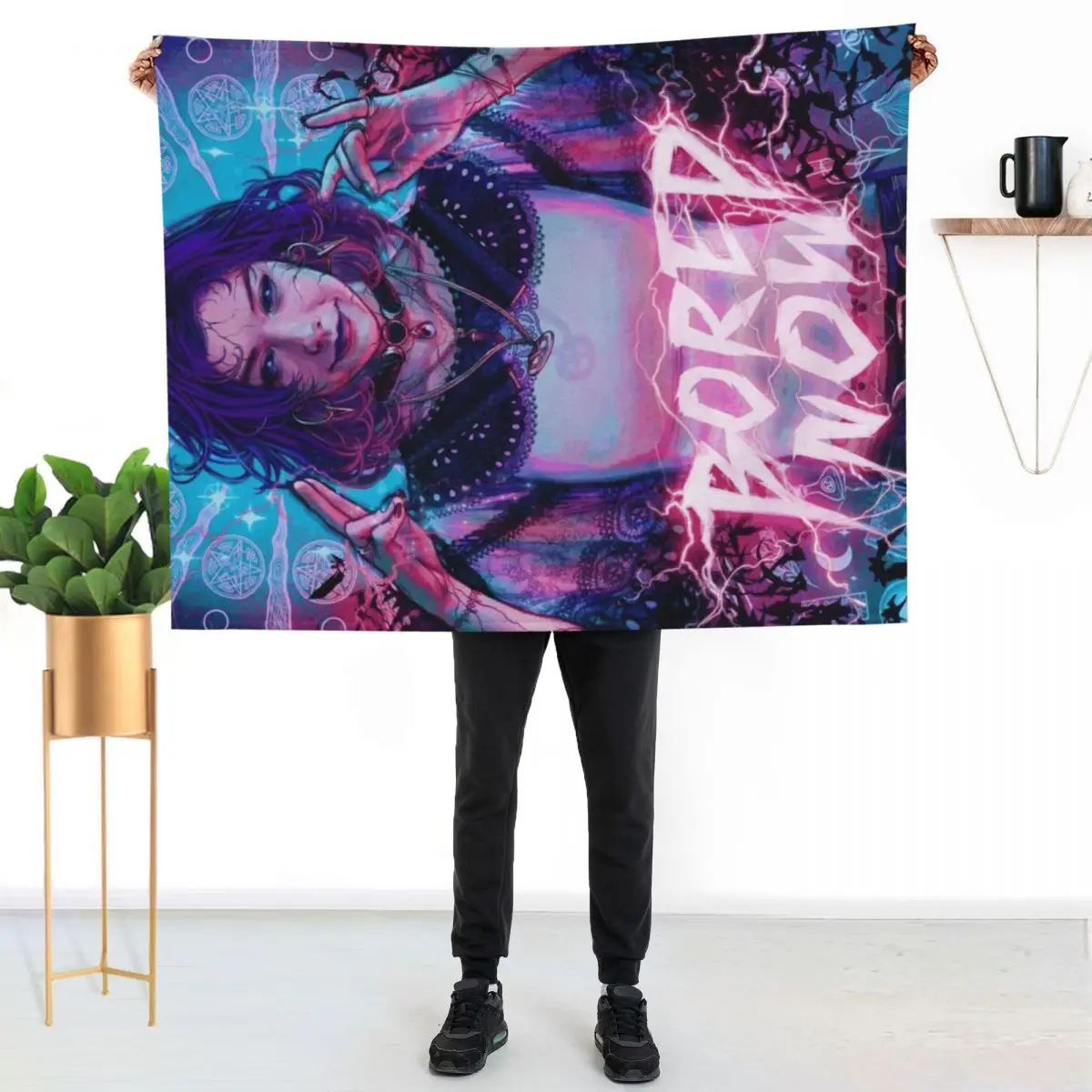 Dark Willow - Bored Now Throw Blanket For Decorative Sofa Sofa Throw anime Furrys Beach Baby Blankets