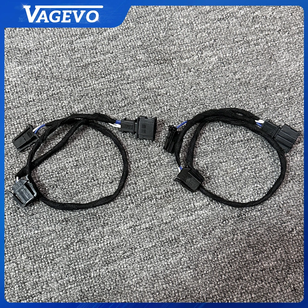 Door Midrange Speaker Wiring Harness Pair For 8V0035454A For Audi A3 S3 RS3 Q2 Q2L Car Door Mid Speaker Cable