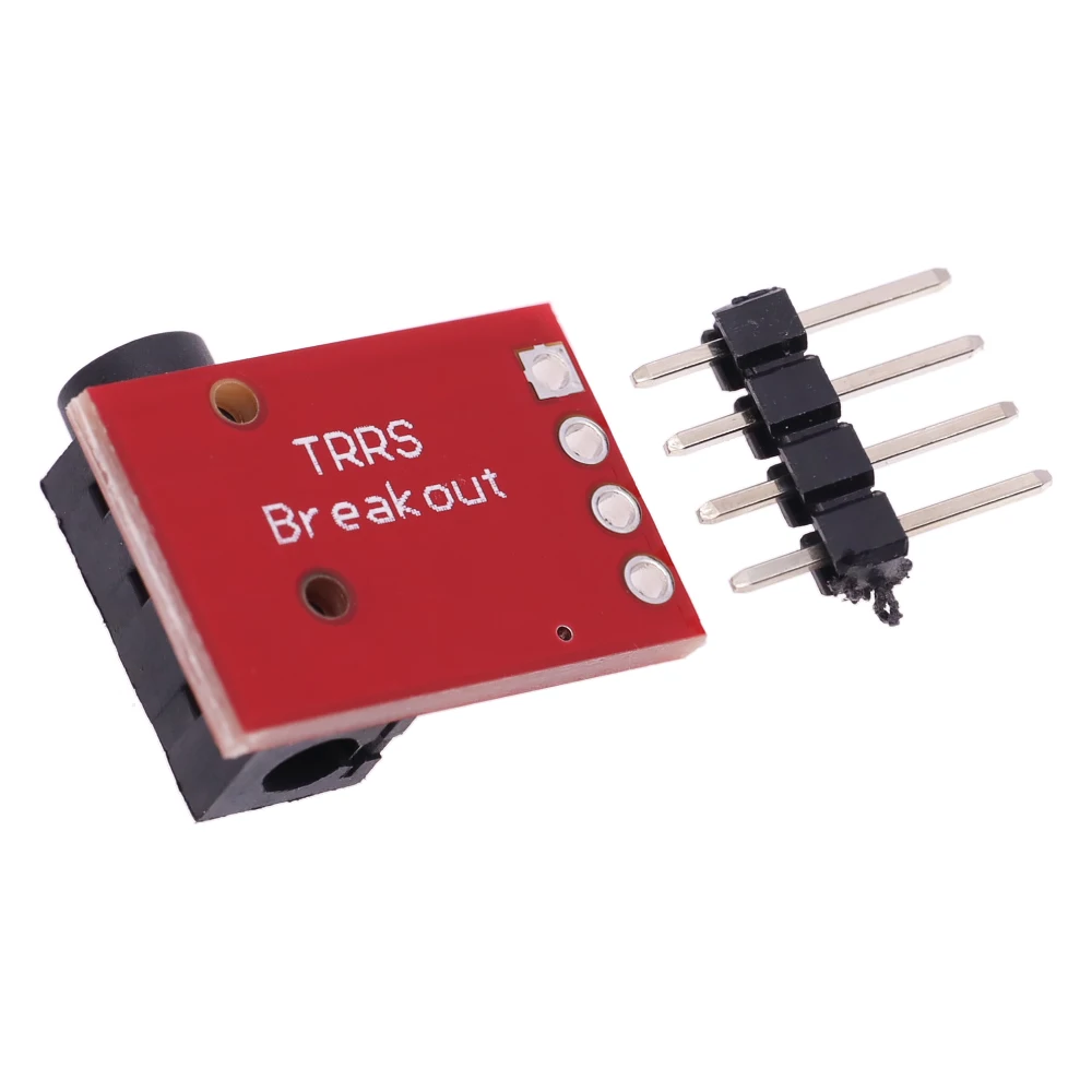 TRRS 3.5mm Audio Holder MP3 Stereo Headphone Video Microphone Interface Module image 2