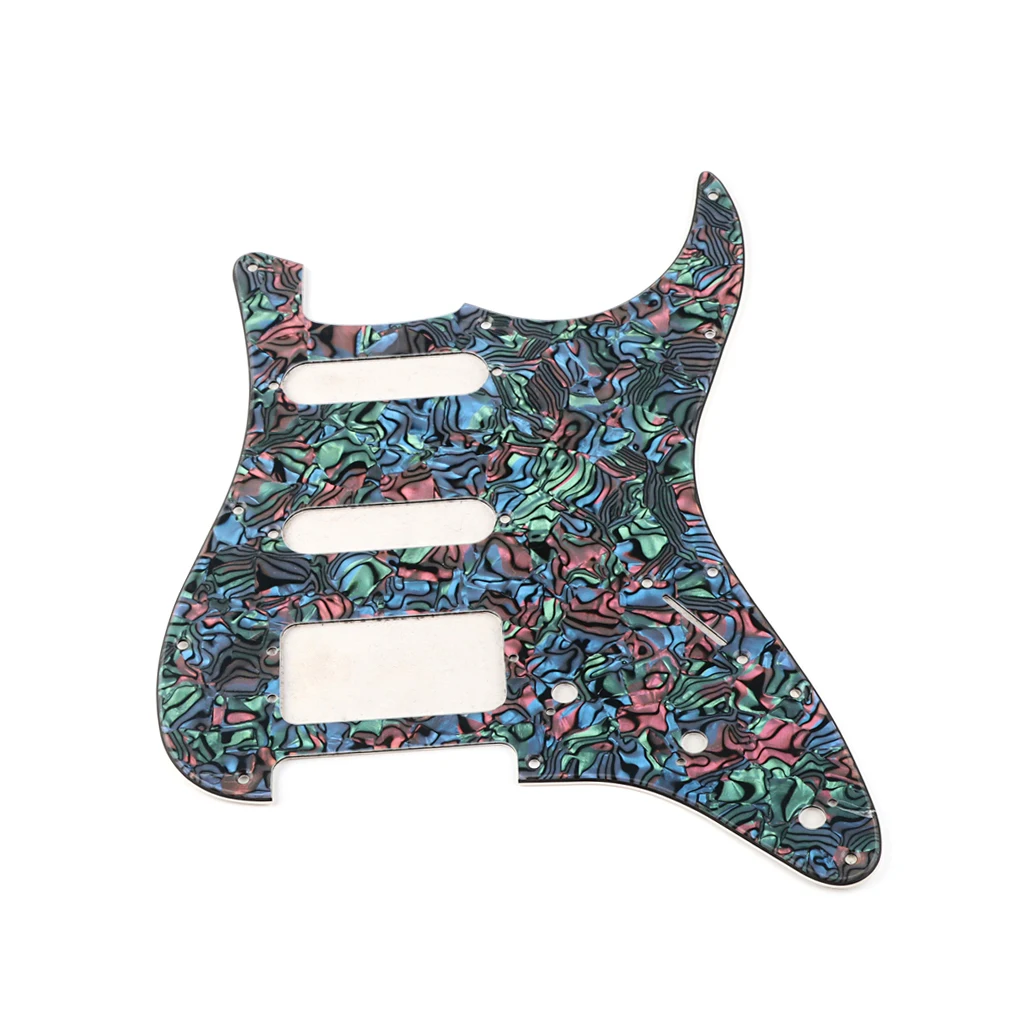 

1 pcs caibei single and double guitar pickguard 11Hole SSH Guitar Pickguard Scratch Plate For ST Electric Guitars 3Ply