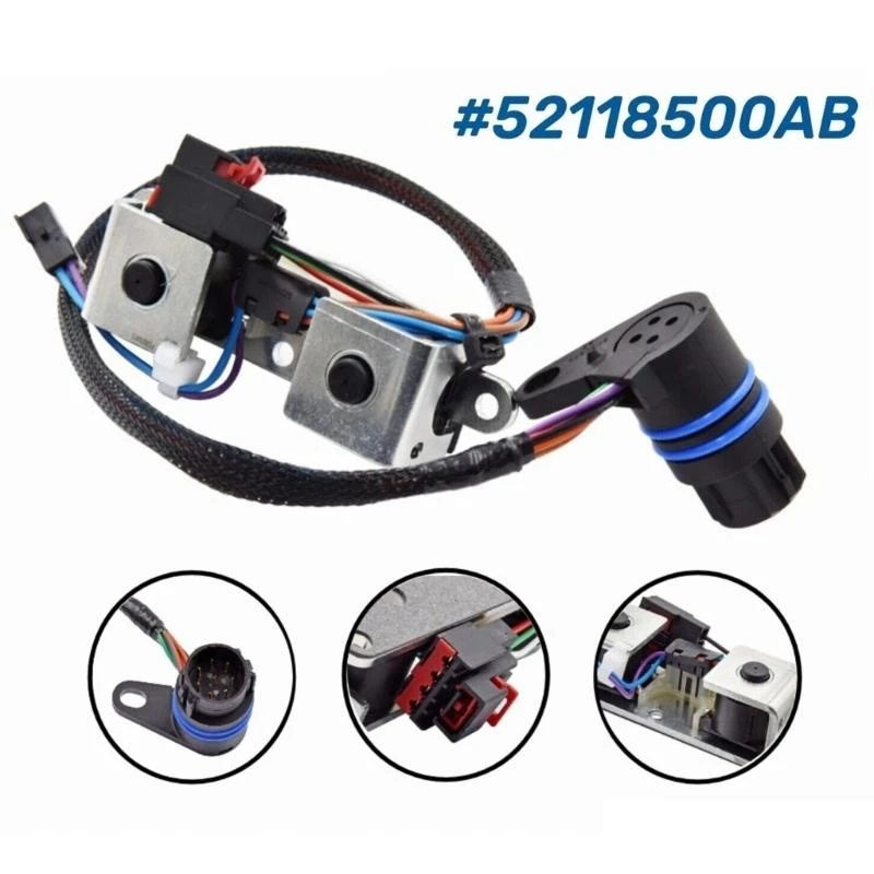 

37JE 22954C 12420C Automatic Transmission Lock Up Torque Converter Clutch Solenoid Fit for 42RE 46RE 48RE A518 1500 2500 3500