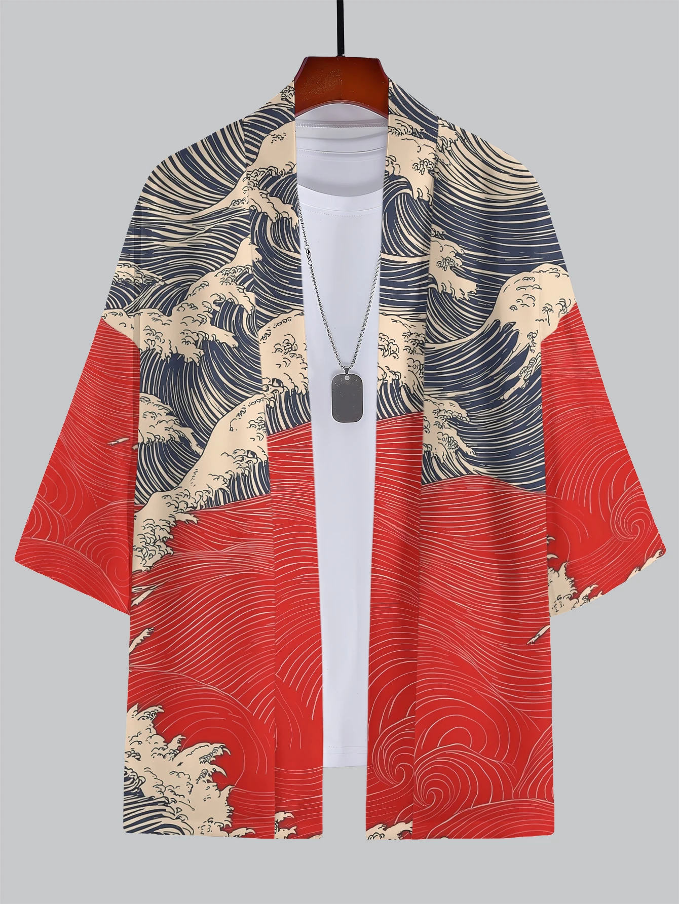 حزمة كيمونو ثلاثية الأبعاد صيفية جديدة للرجال لعام 2025 - أنماط كوي آند لاكي كات #4