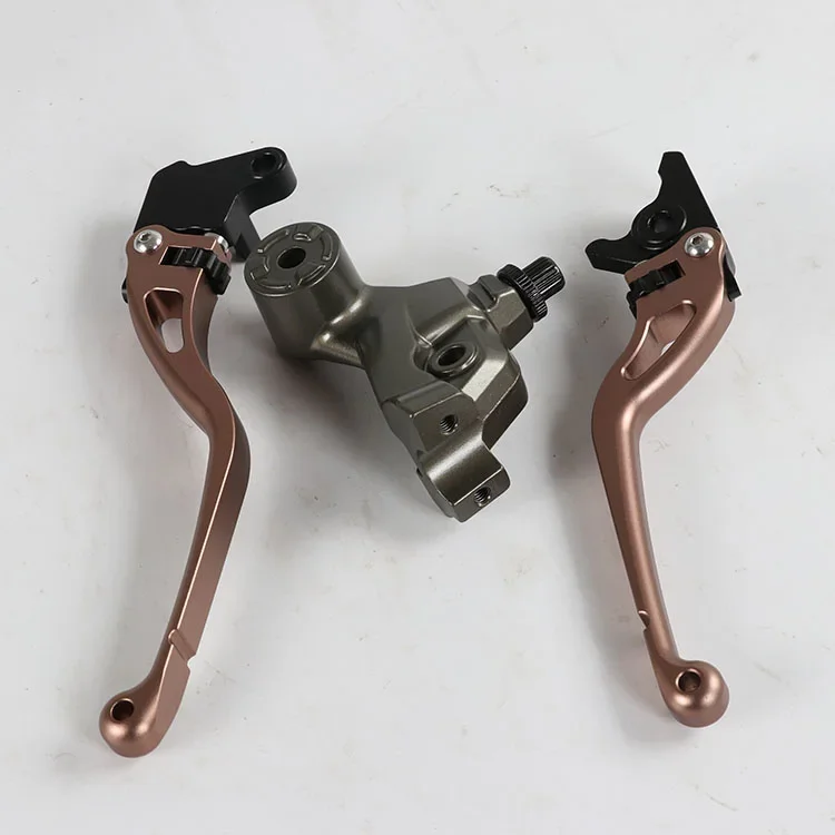 

Motorcycle Left Handlebar Rocker Clutch Right Brake Disc Mirror Base Bracket for ZONTES Kiden Kd150-u / G1 U1 Z2