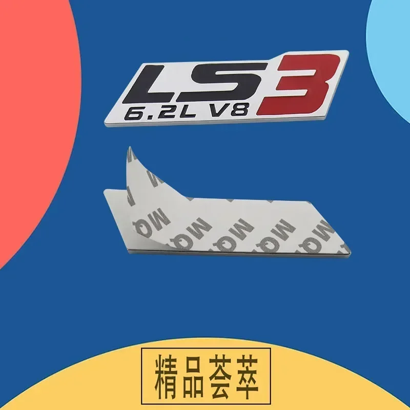 QA 3D Premium LS3 6.2L LS1 5.7L V8 car Fender trunk Rear Decal Emblem Badge Sticker for SS Pontiac G8 GXP C6 ZR1