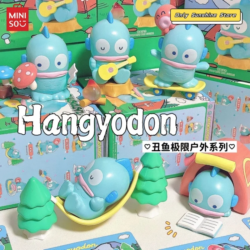 

Подлинная Sanrio Hangyodon Extreme уличная слепая коробка фигурка орнамент модель игрушки мультфильм милый декоративный подарок