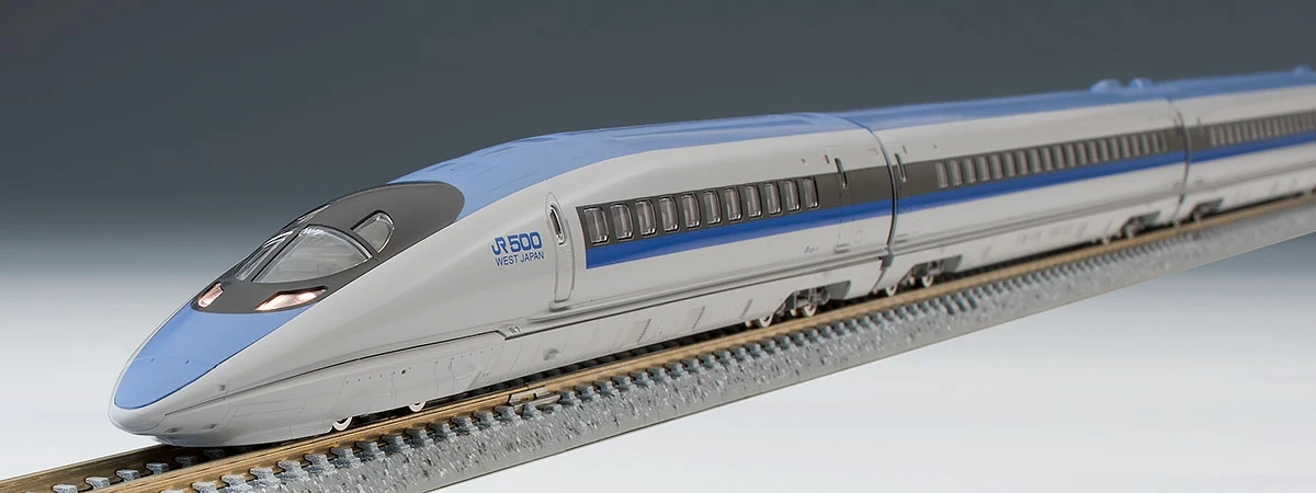 

Railway Model 500 Series Shinkansen Hope N Scale Railway Model Toy Assembly Hobby