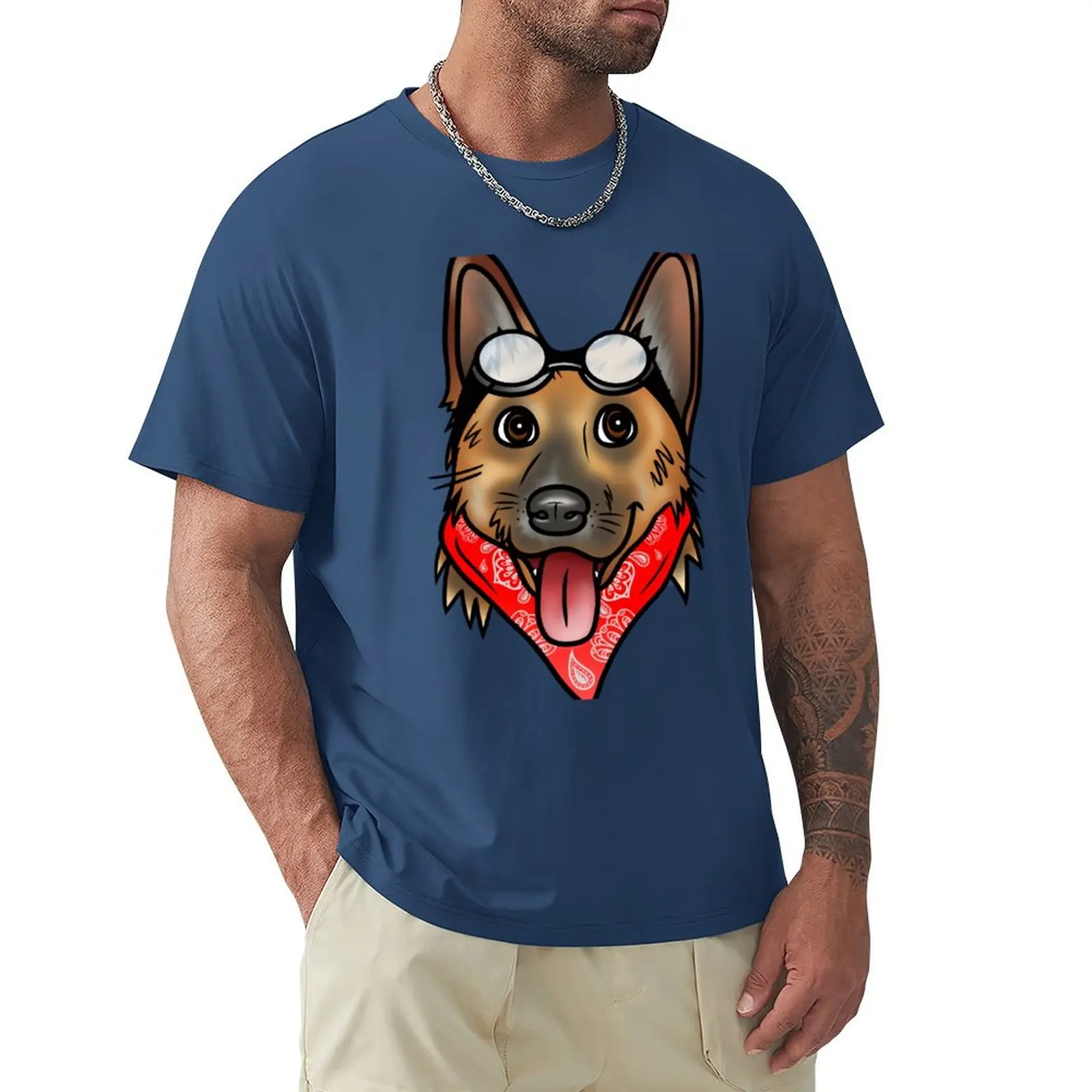 Dog Meat Companion T-shirt vintage graphics summer top boys whites Men's cotton t-shirt