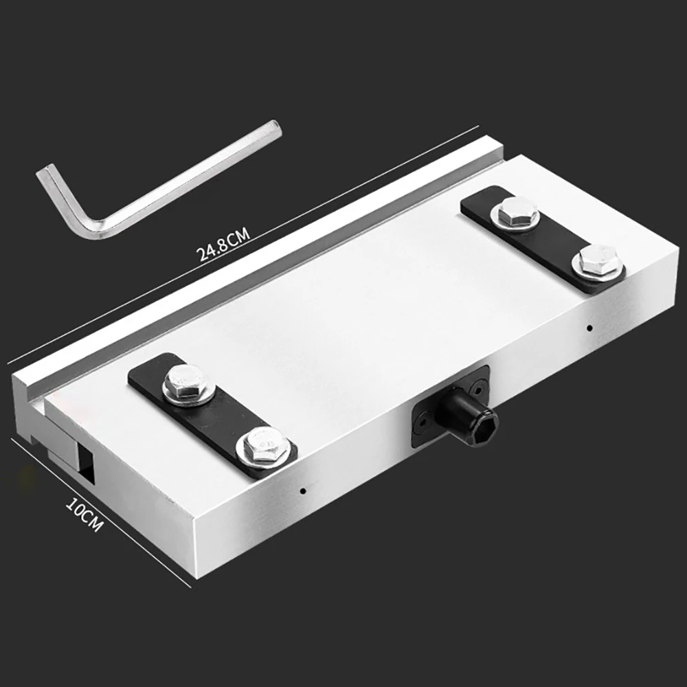 Professional Jewelry Chasing Bench Clamp - Heavy Duty 45# Steel Electroplated Tool for Goldsmithing, Metal Crafting & DIY