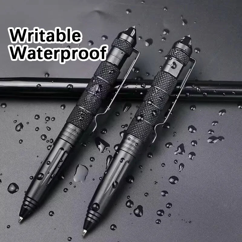 Tactical defense pen Multi functional outdoor self-defense pen Can break windows and write Replaceable pen tip available view 5