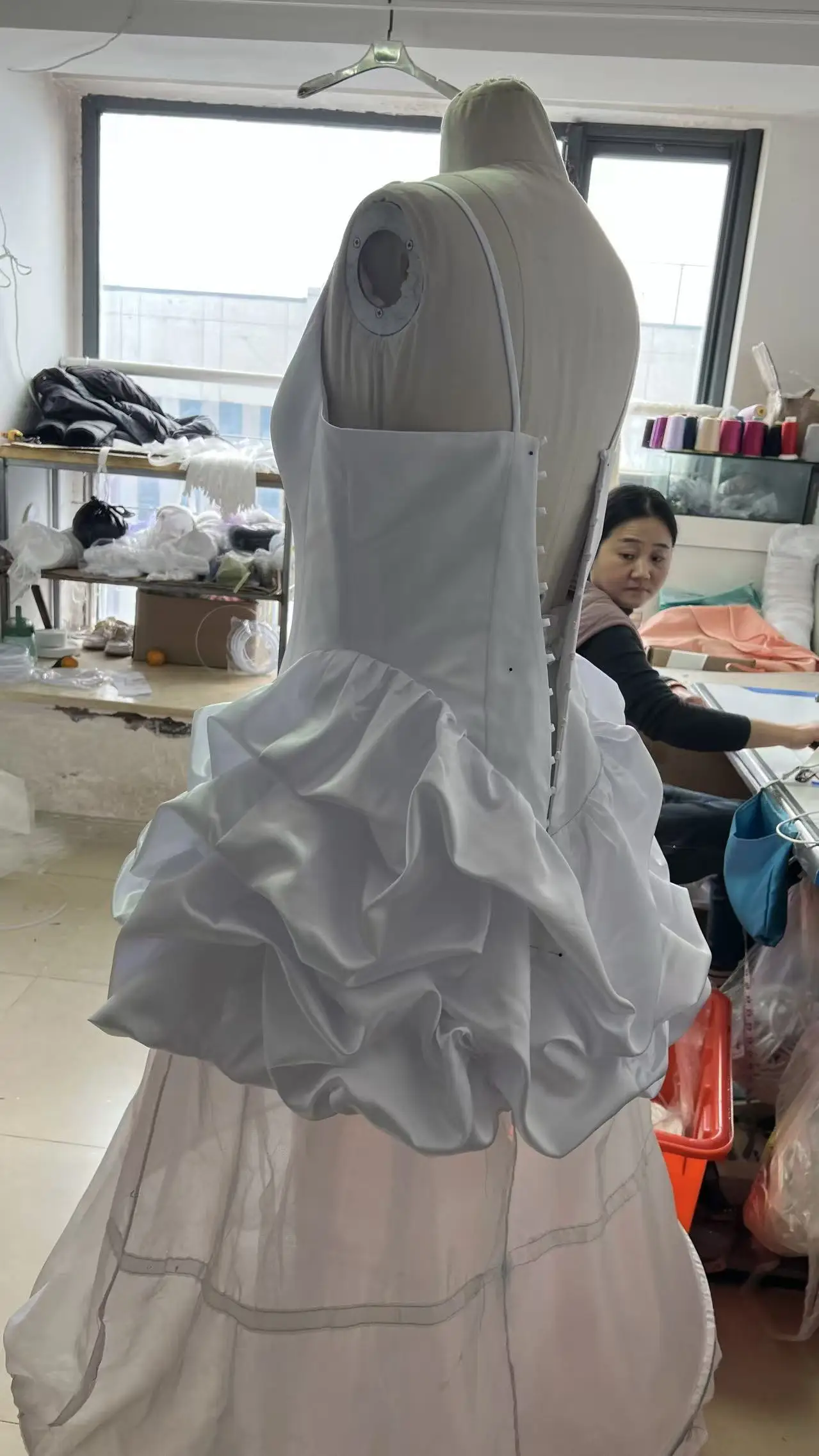 Fashion Short Wedding Dresses Boho Beach V-Neck Mini Bridal Dress Women Evening Wedding Prom Gowns Customized