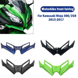 For Kawasaki Ninja 300 Ninja 250 NINJA300/250 2013 2014 2015 -2017 Motorcycle Accessories Pneumatic Tail Spoiler Protector Front