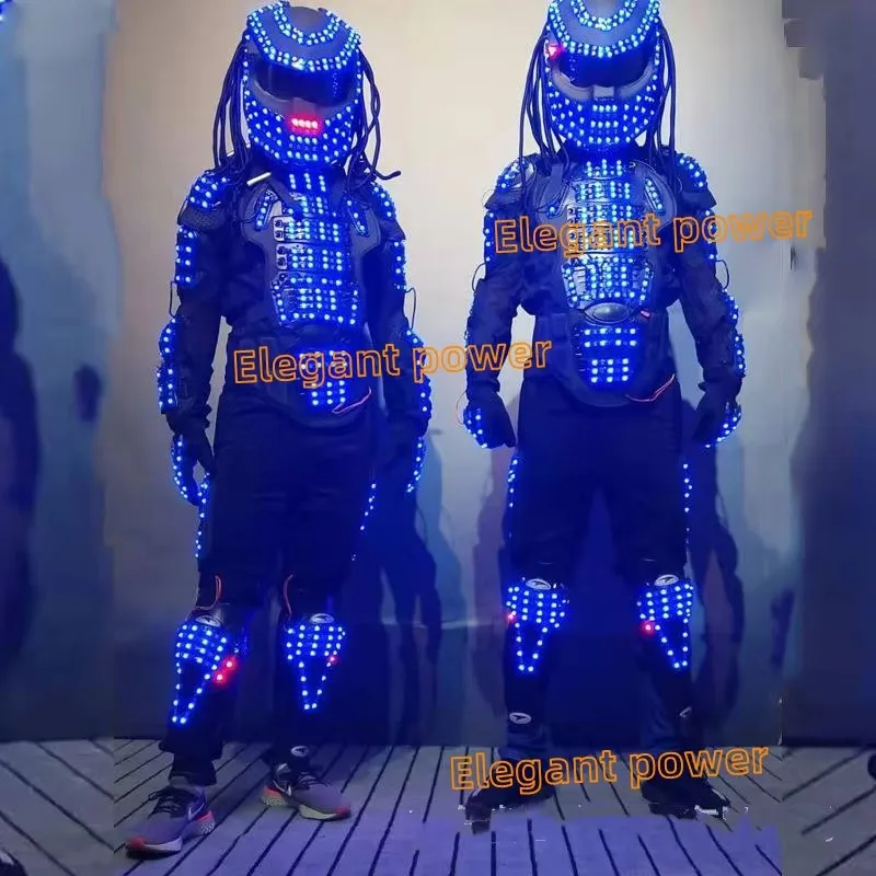 Light Emitting Diode Costume DJ Party Club Sportswear Light Emitting Diode Lighting Costume Color Luminous