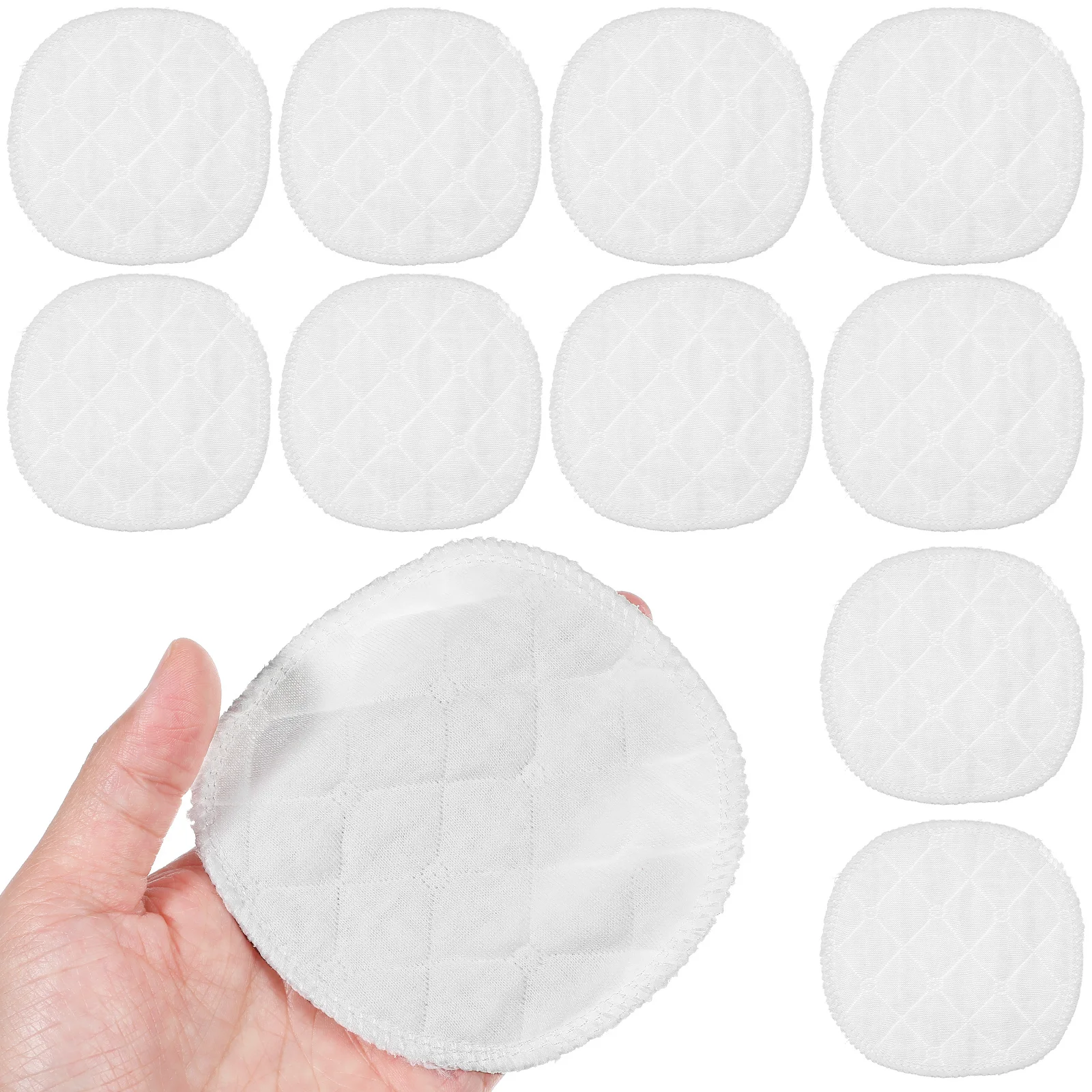 

12pcs Reusable Washable Breast Pads Ultra Ecological Cotton Nursing Mats For Breastfeeding Leak Protection Postpartum Care Pads