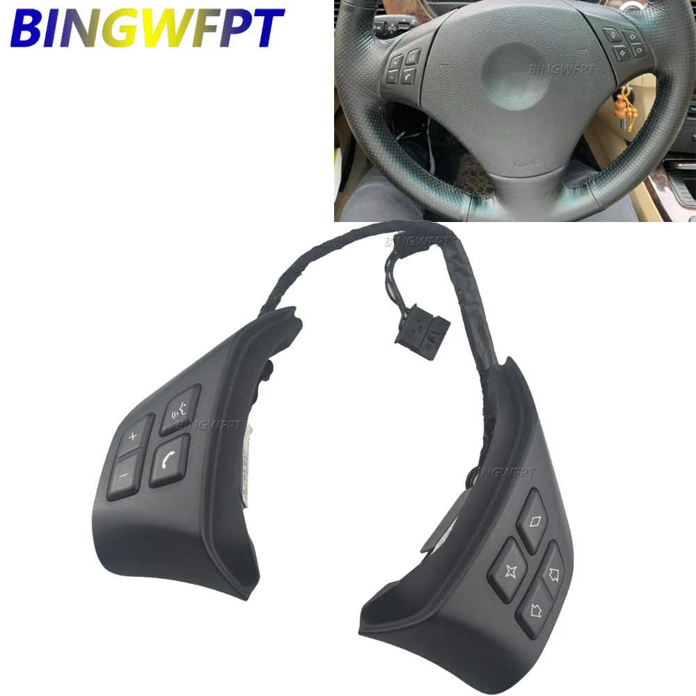 

Высококачественная кнопка переключения на руле для BMW 3 E90 E91 X1 E84 2005-2009 61316959894 6959894
