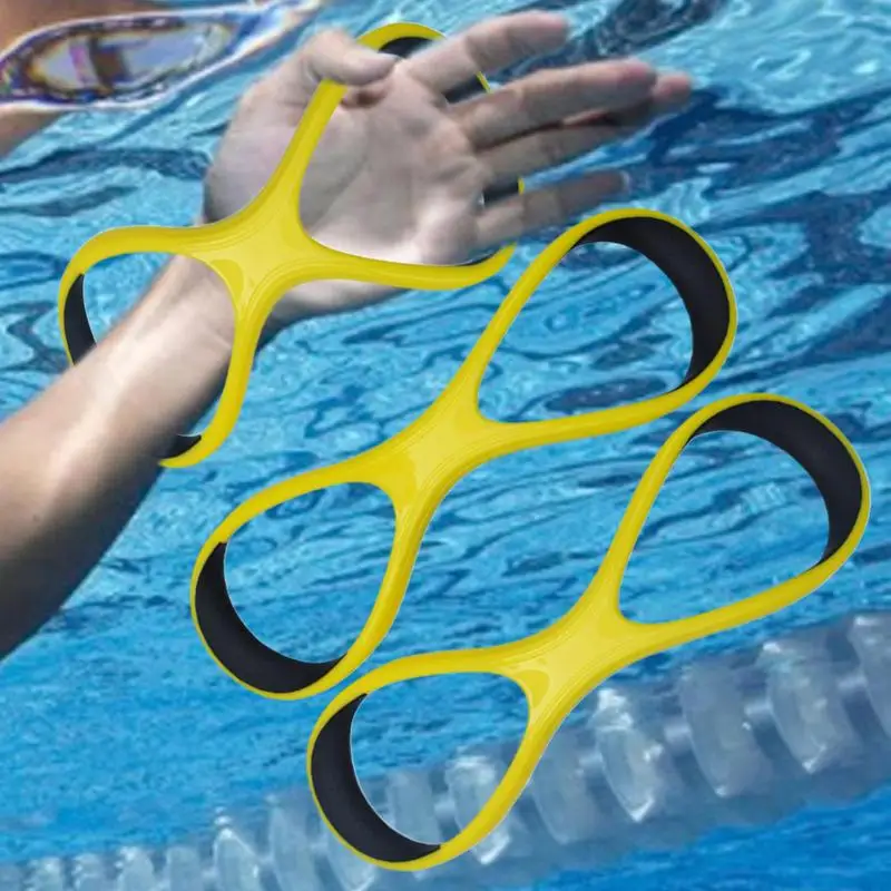 

2 шт., корректор локтя для тренировок по плаванию, 8-образный корректор предплечья, корректирующий плавник с высоким локтем, перепончатые перчатки для плавания, оборудование для плавания