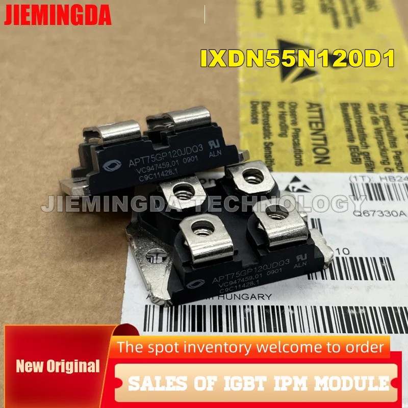 

APT60GF120JRD IXBN75N170A IXEN60N120D1 IXDN55N120D1 НОВЫЙ ОРИГИНАЛЬНЫЙ СИЛОВОЙ МОДУЛЬ IGBT В НАЛИЧИИ
