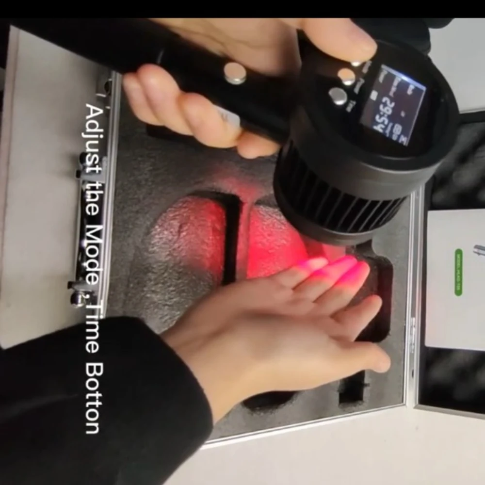 

Medical Grade Handheld Laser for Pain Management 650nm & 808nm Deep Tissue Relief Device