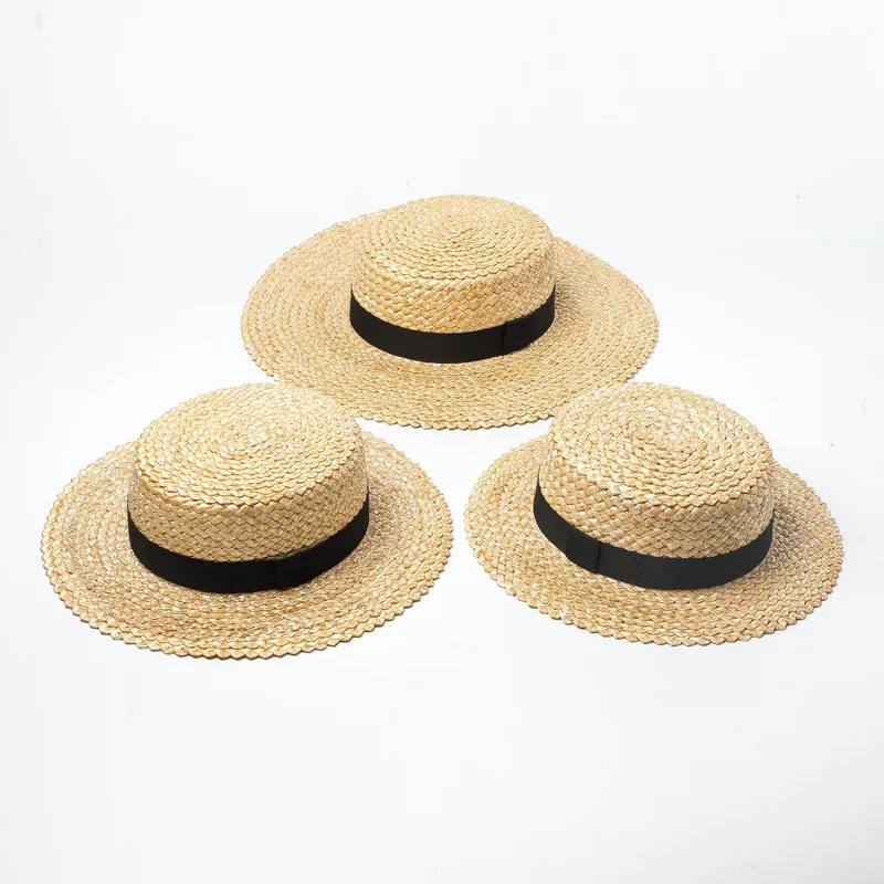 202204-nu chic dropshipping summer British Pineapple pattern weaving straw fedoras cap men women panama jazz hat