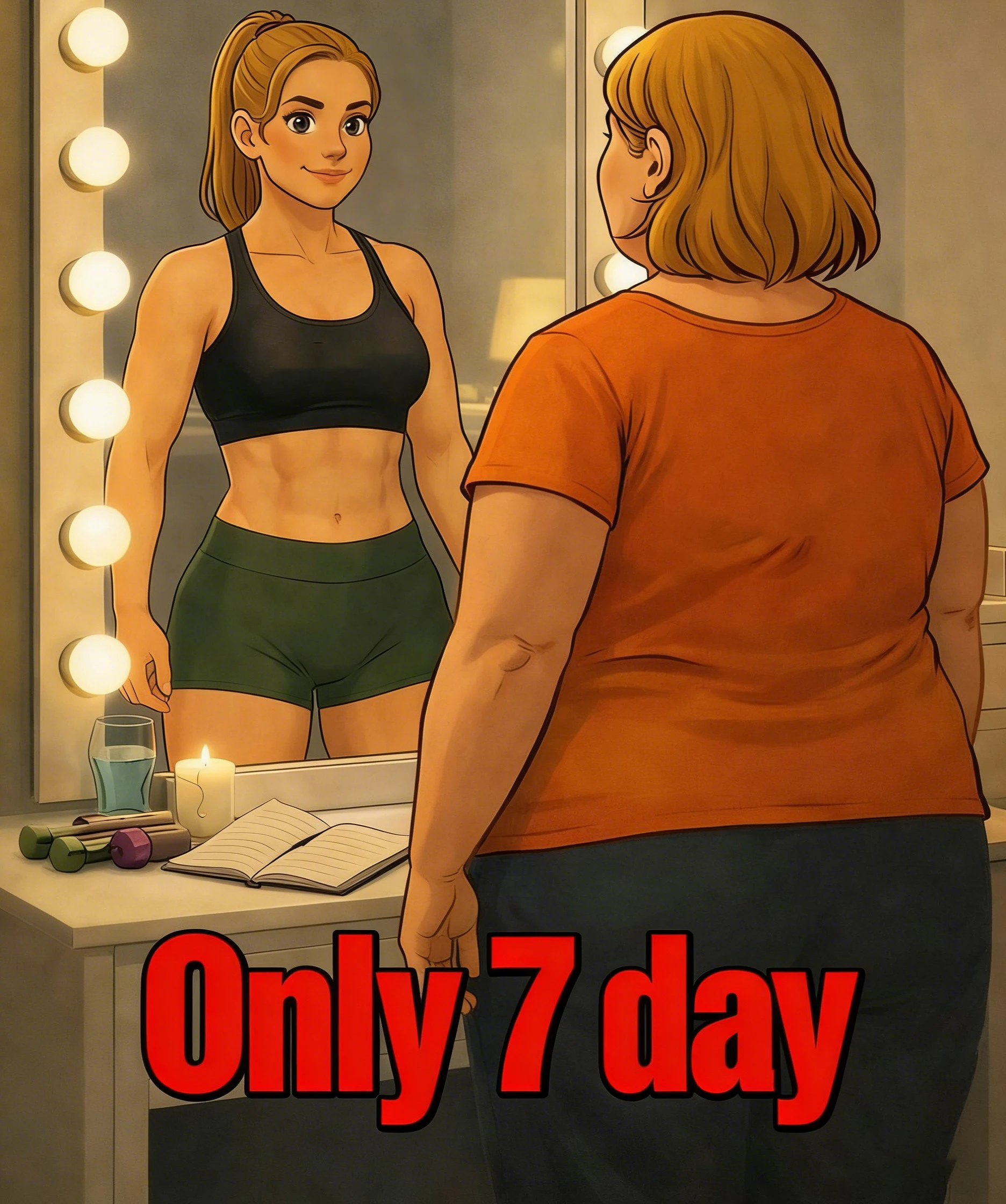 Breaking through to the size of your 18-year-old dimensions, so you no longer have to worry about your weight.