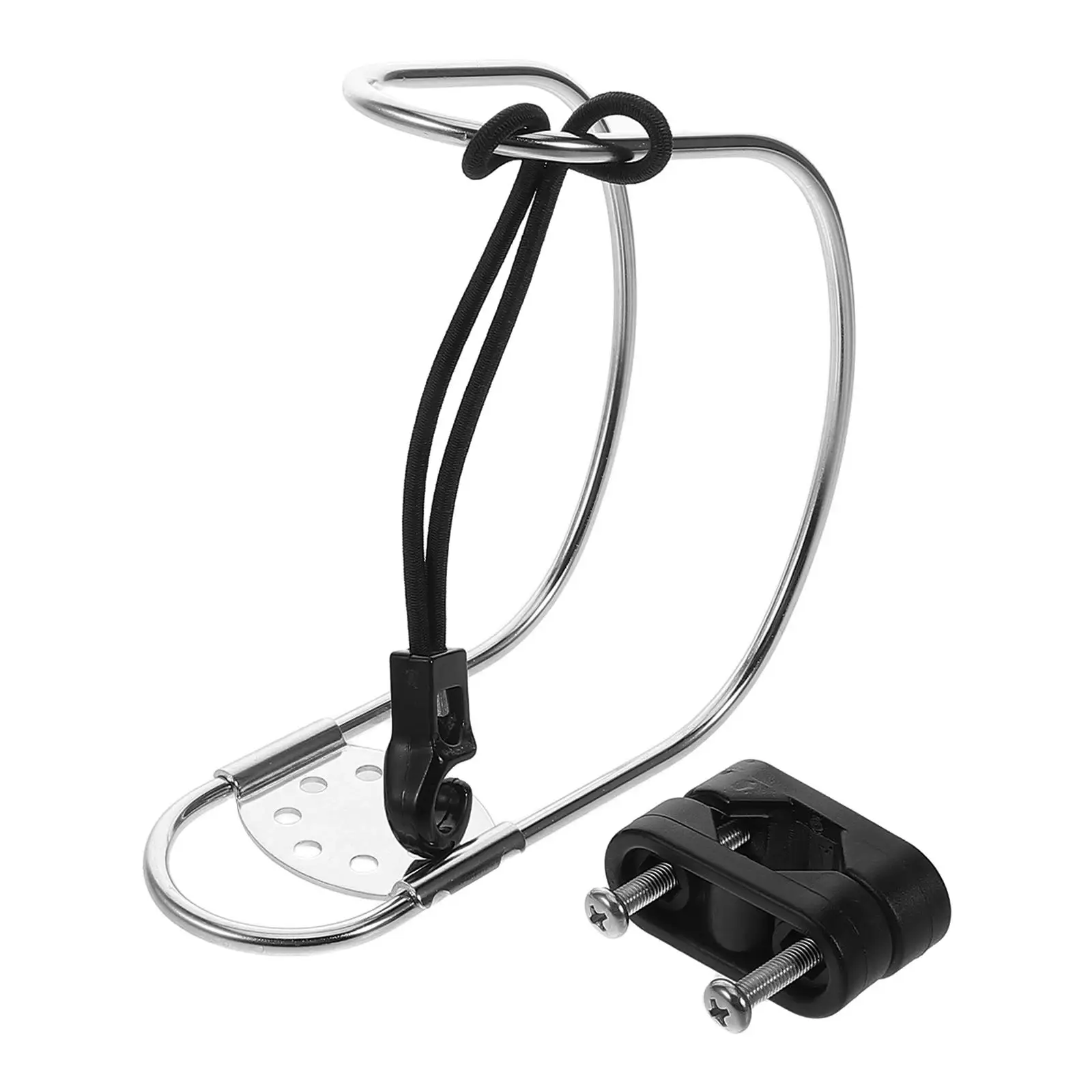 

Life Buoy Bracket Stainless Steel Durable Secure Ring Holder Versatile Design Boat Accessories Life Ring Holder Car Mounted