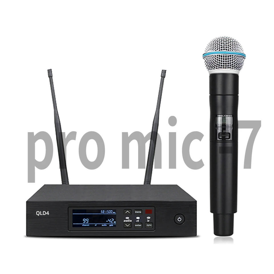 

accessories musical instrument pickup QLXD4 Beta58a Wireless Microphone Stage Performance Singing Party church