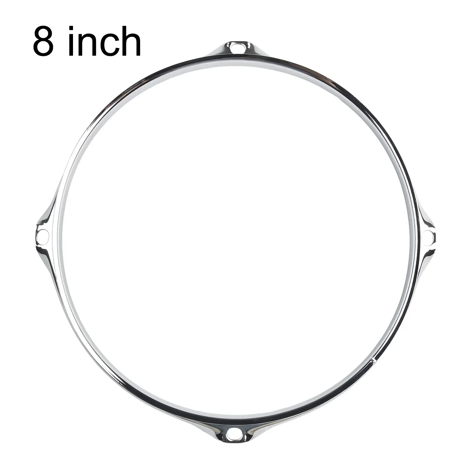 High-Quality Replacement Snare Drum Hoops Sturdy tools For 8 10 12 14 Inch Zinc Alloy Silver Music Instruments Accessories