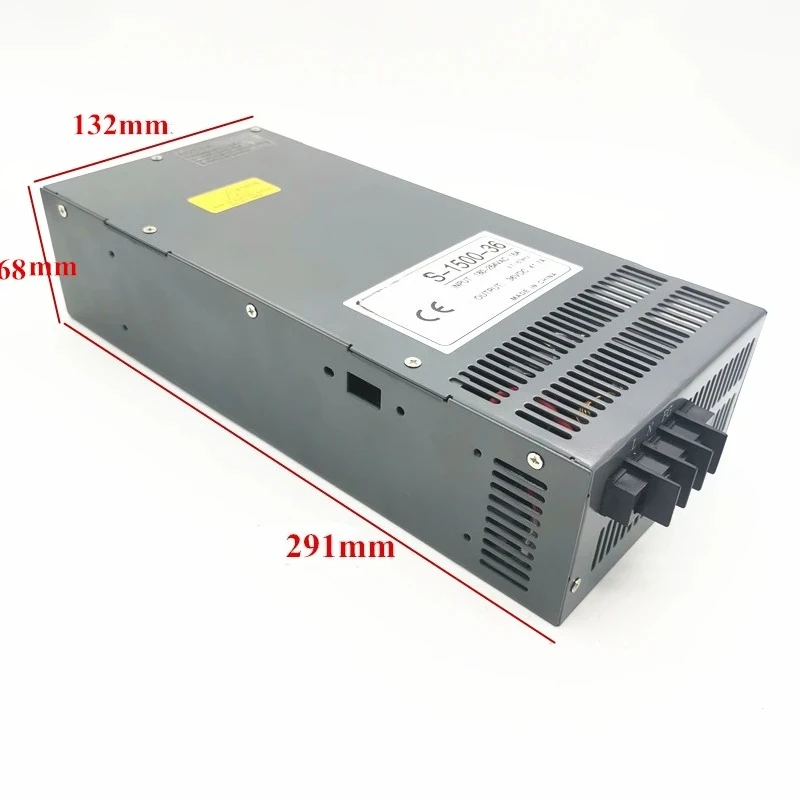 1500W Adjustable Output Voltage Switching Power Supply Ac-Dc 24v 26v 48v 60v 72v LED Driver Industrial Power Transformer CCTV