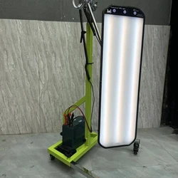 Tablero Reflector de lámpara LED PDR de alta resistencia, herramientas de reparación de abolladuras, tablero de reflexión de luz LED con soporte ajustable, herramienta de mano