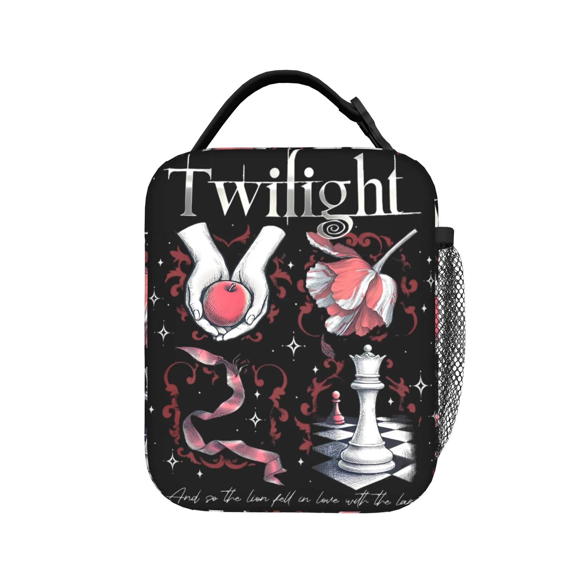 Vampires Wolves Twilight Saga Romance Insulated Lunch Bags Large  Thermal Bag Tote Lunch Box Office  Picnic Food Storage Bags